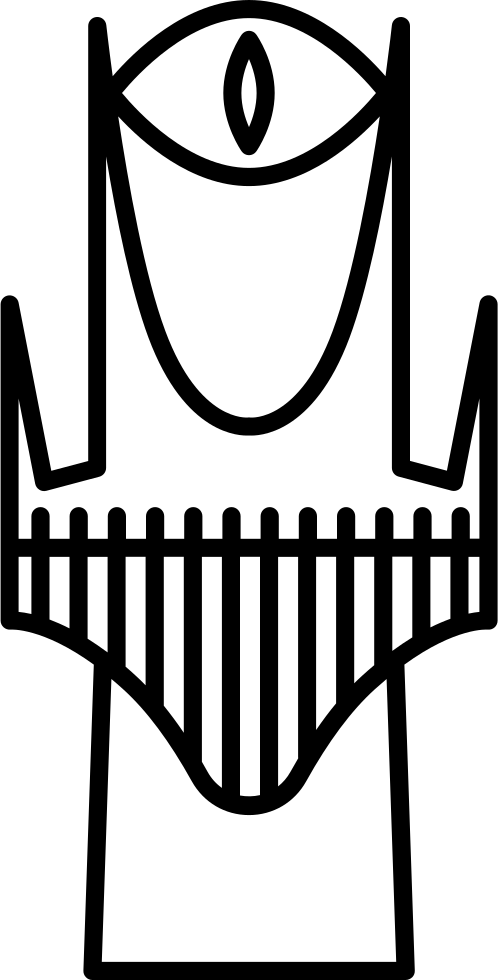 498x980 Sauron Png Icon Free Download