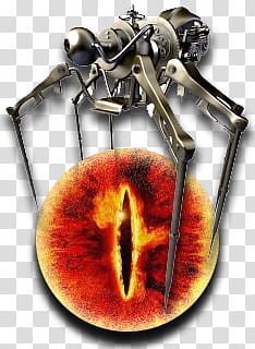 234x320 Steampunk Icon Set In Format, Steampunk Sauron, Round Red Eyeball