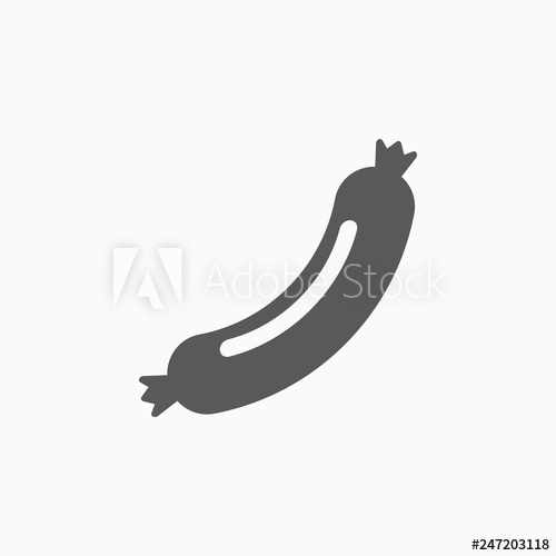 500x500 Sausage Icon, Pudding Vector