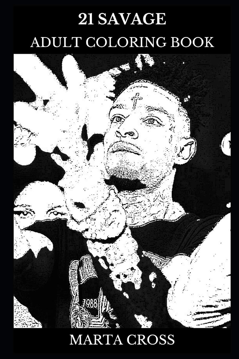 907x1360 Savage Adult Coloring Book Mumble Rap And Hip Hop Legend