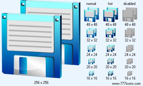 464x280 Save All Icon Basic Icons For Vista