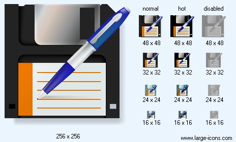 464x280 Save As Icon Image Large Vector Icons