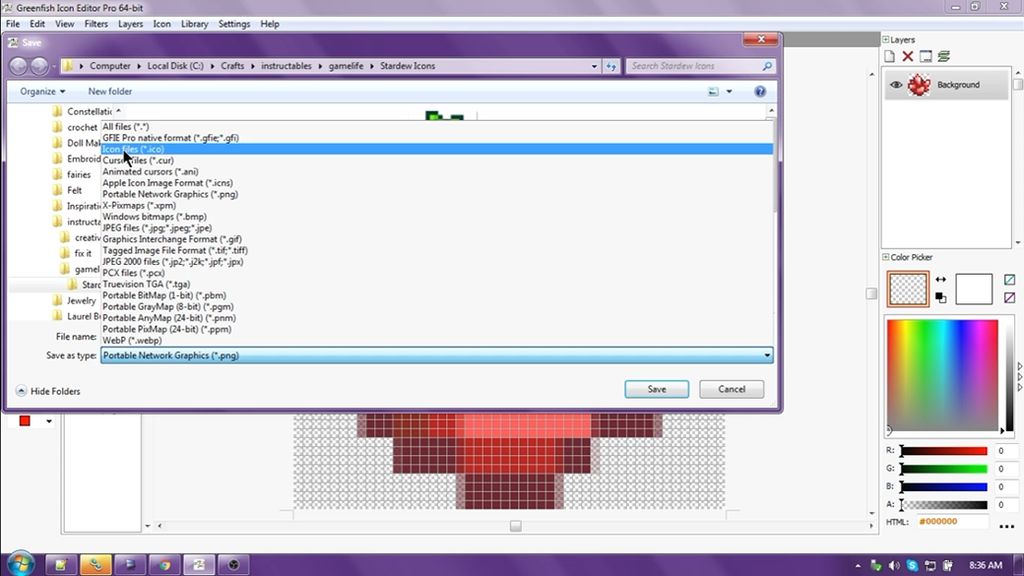 1024x576 Creating Custom Windows Icons From Stardew Valley Images Steps