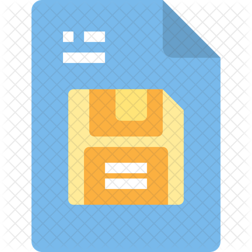 512x512 Save Icon Of Flat Style