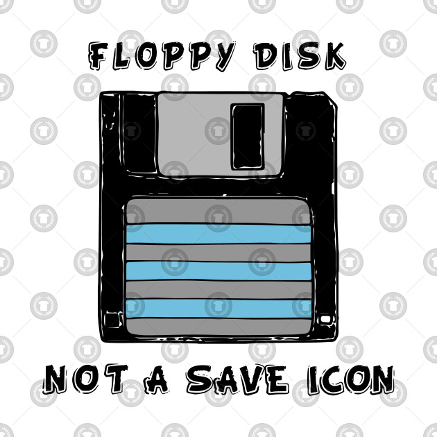 630x630 Floppy Disk, Not A Save Icon