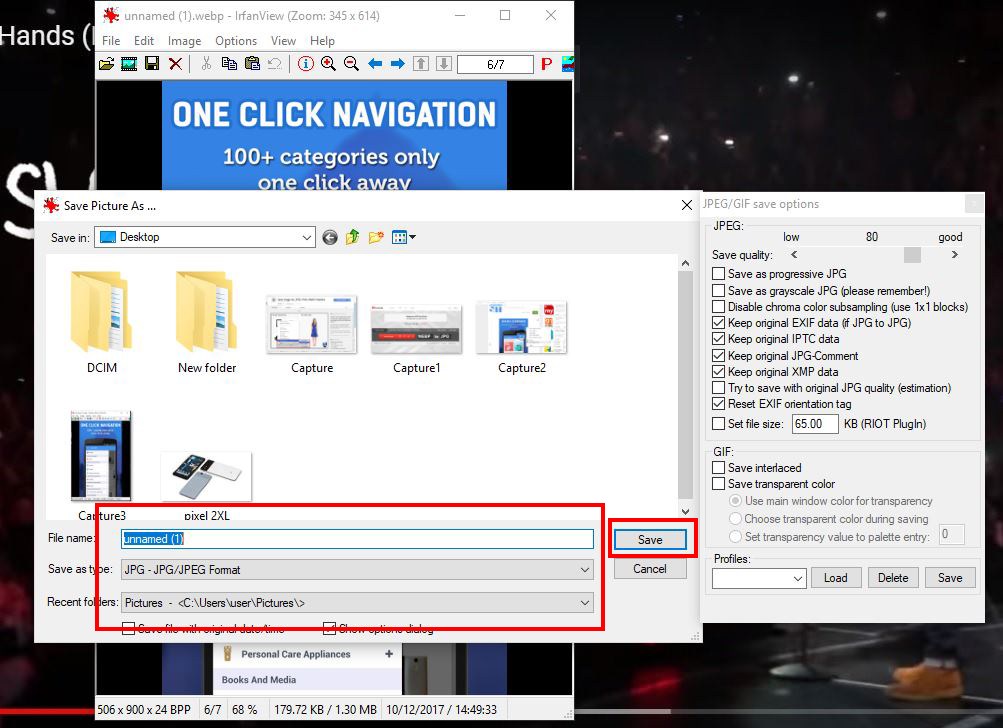 1003x728 Ways To Save Webp Or Png Format