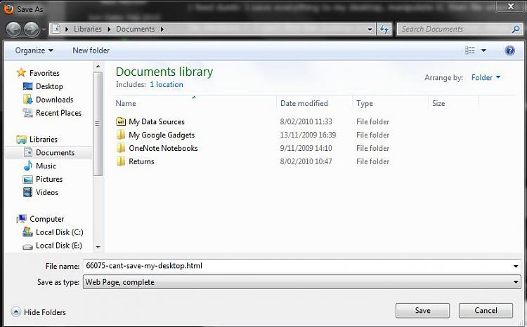 750x466 Can't Save To My Desktop
