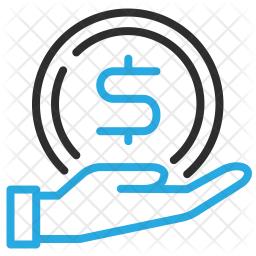 256x256 Save Money Icon Of Line Style