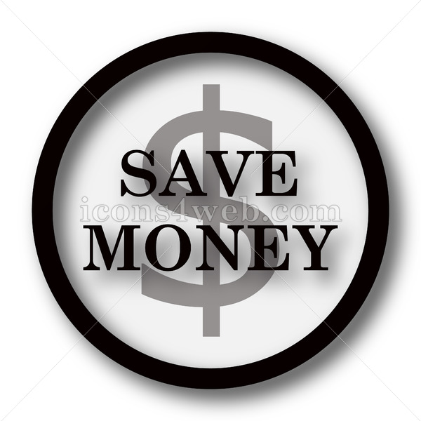 600x600 Save Money Simple Icon Save Money Simple Button