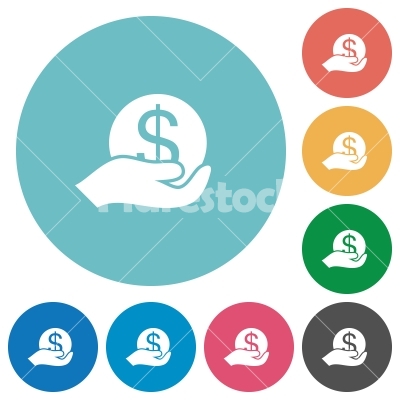 400x400 Flat Save Money Icons