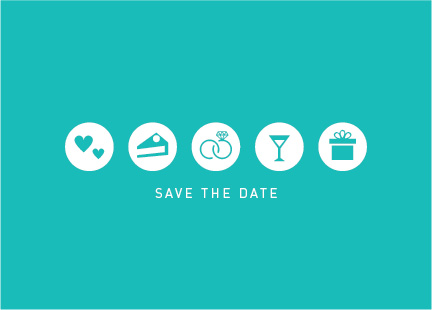 Save The Date Wedding Card Wedding Icons 432x310 Save The Date Wedding Card Wedding Icons