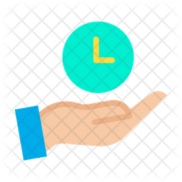 256x256 Save Time Icon Of Flat Style