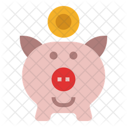 256x256 Saving Account Icon Of Flat Style