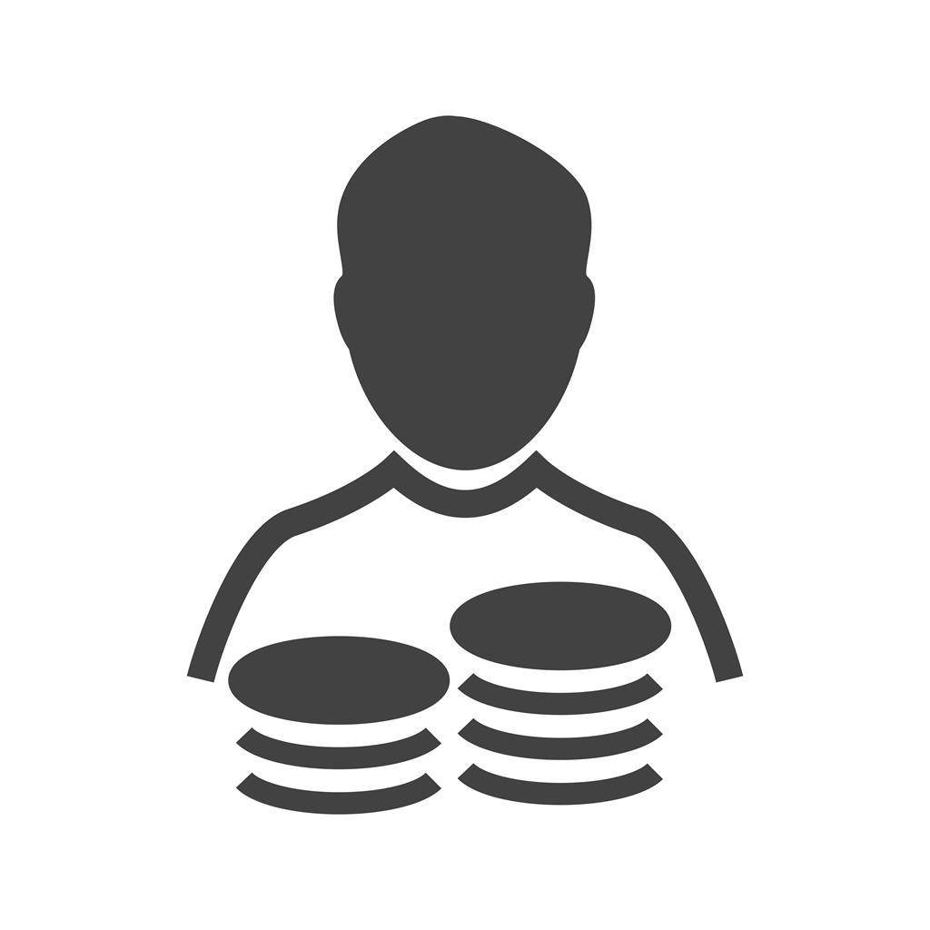 1024x1024 Savings Account Glyph Icon