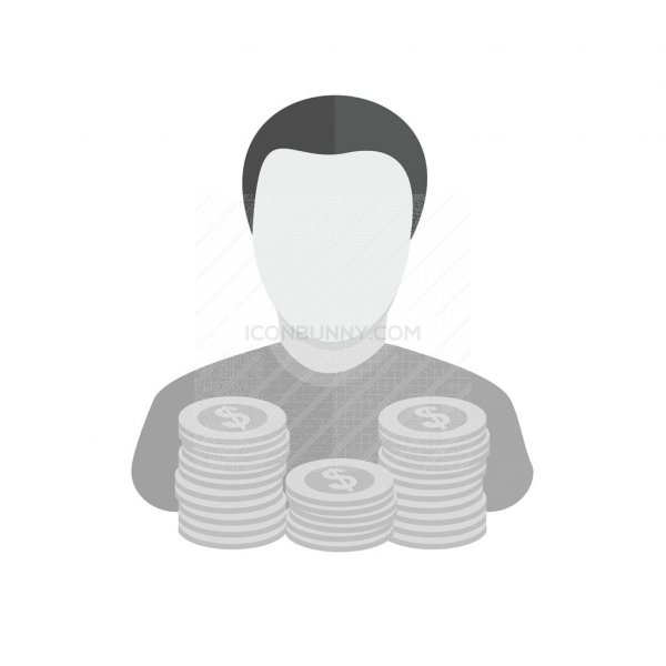600x600 Savings Account Greyscale Icon