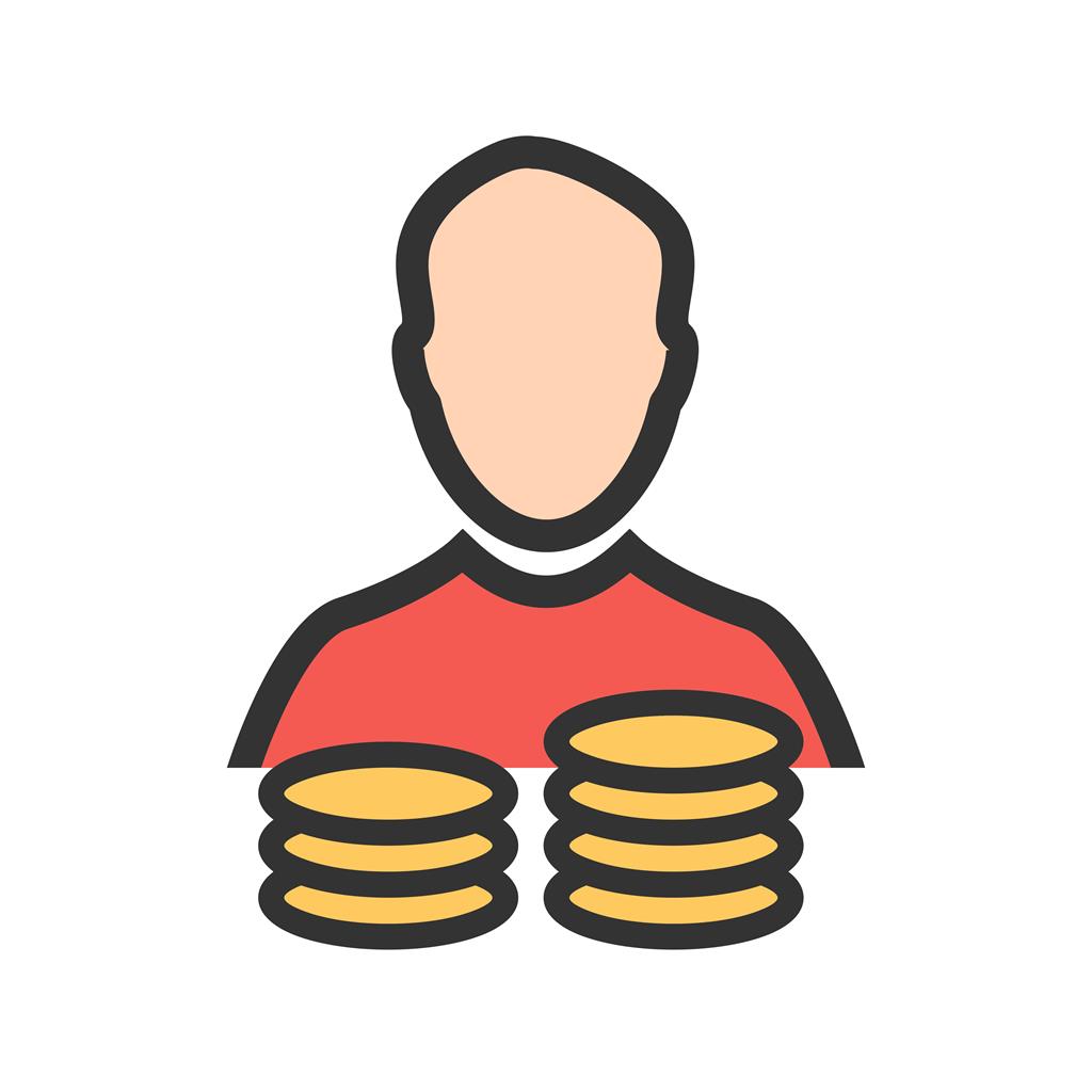 1024x1024 Savings Account Line Filled Icon