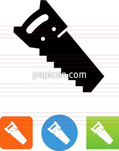 400x506 Hand Saw Icon