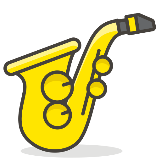 512x512 Saxophone Icon Free Of Free Vector Emoji