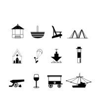 200x200 Charleston Icons