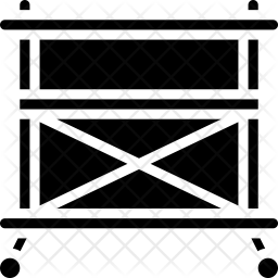 Scaffolding Icon Of Glyph Style 256x256 Scaffolding Icon Of Glyph Style