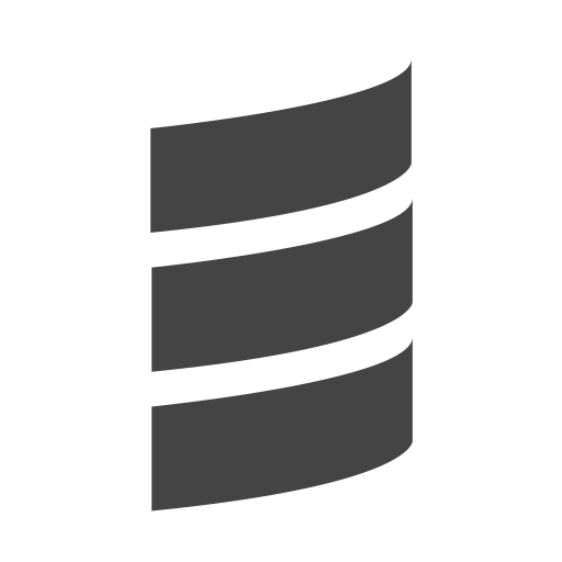 512x512 Scala Icon Of Glyph Style