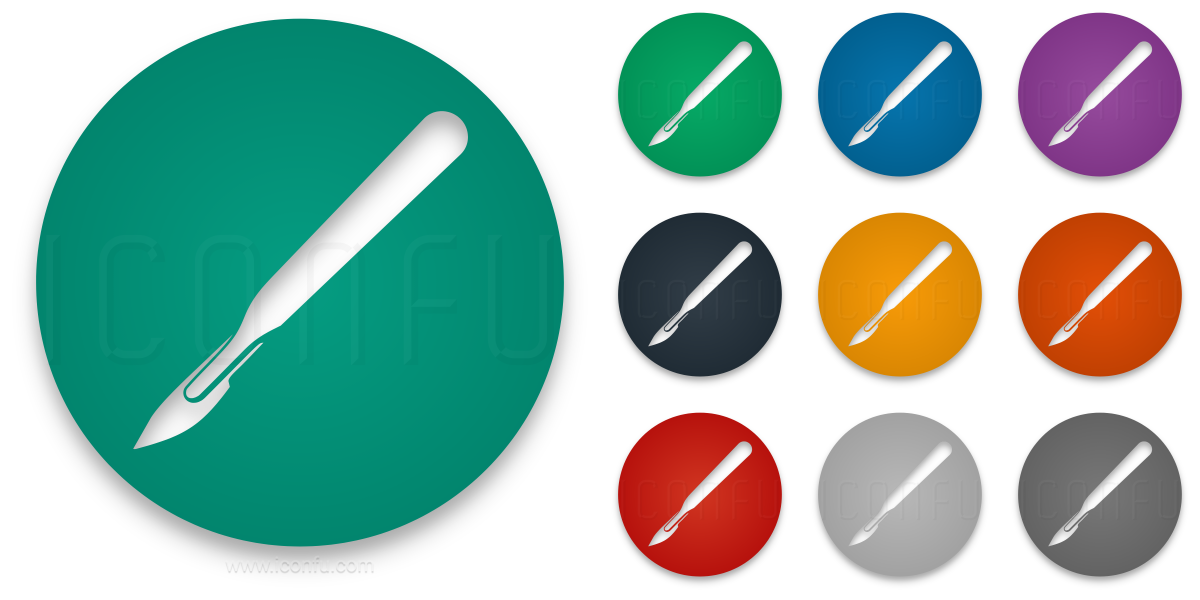 1200x600 Scalpel Icon