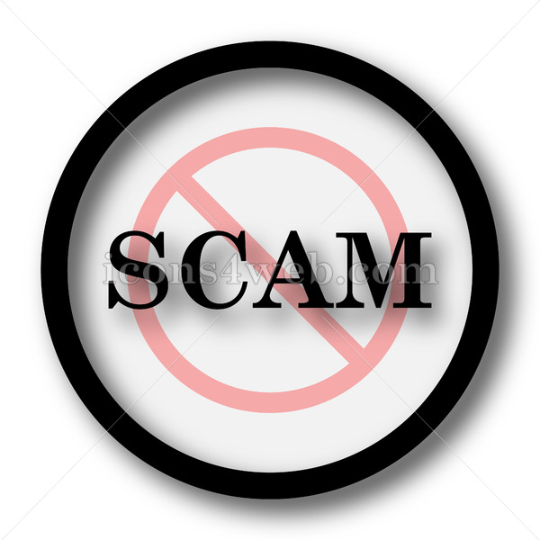 600x600 Scam Forbidden Simple Icon Scam Forbidden Simple Button