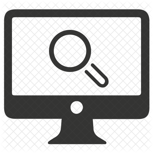 512x512 Virus Scan Icon Of Glyph Style