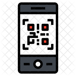 256x256 Qr Code Scanner Icon Of Colored Outline Style