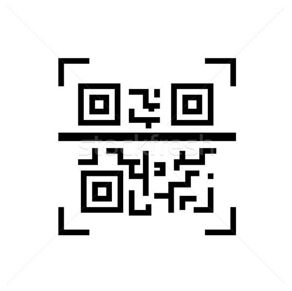 600x599 Qr Code Icon Stock Vectors, Illustrations And Cliparts Stockfresh