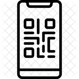 256x256 Scan Qr Code Icon Of Line Style