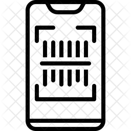 256x256 Scan Qrcode Icon Of Line Style