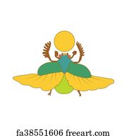 180x195 Free Art Print Of Egyptian Scarab Egyptian Rituala Ancient Scarab