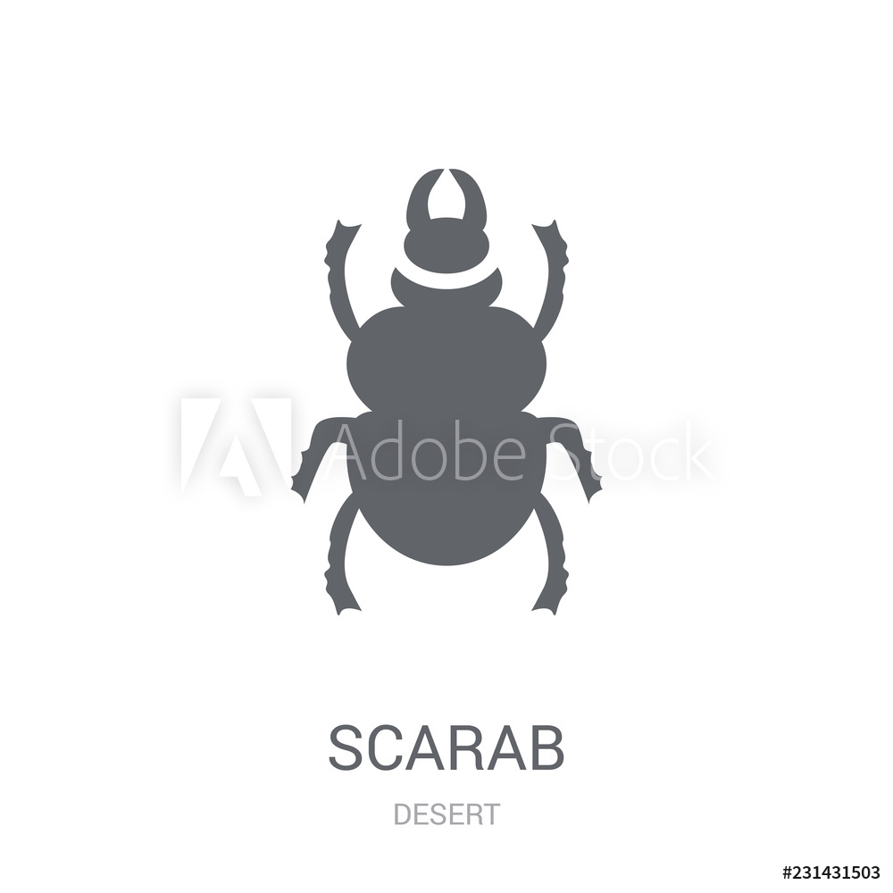 1000x1000 Photo Art Print Scarab Icon Europosters