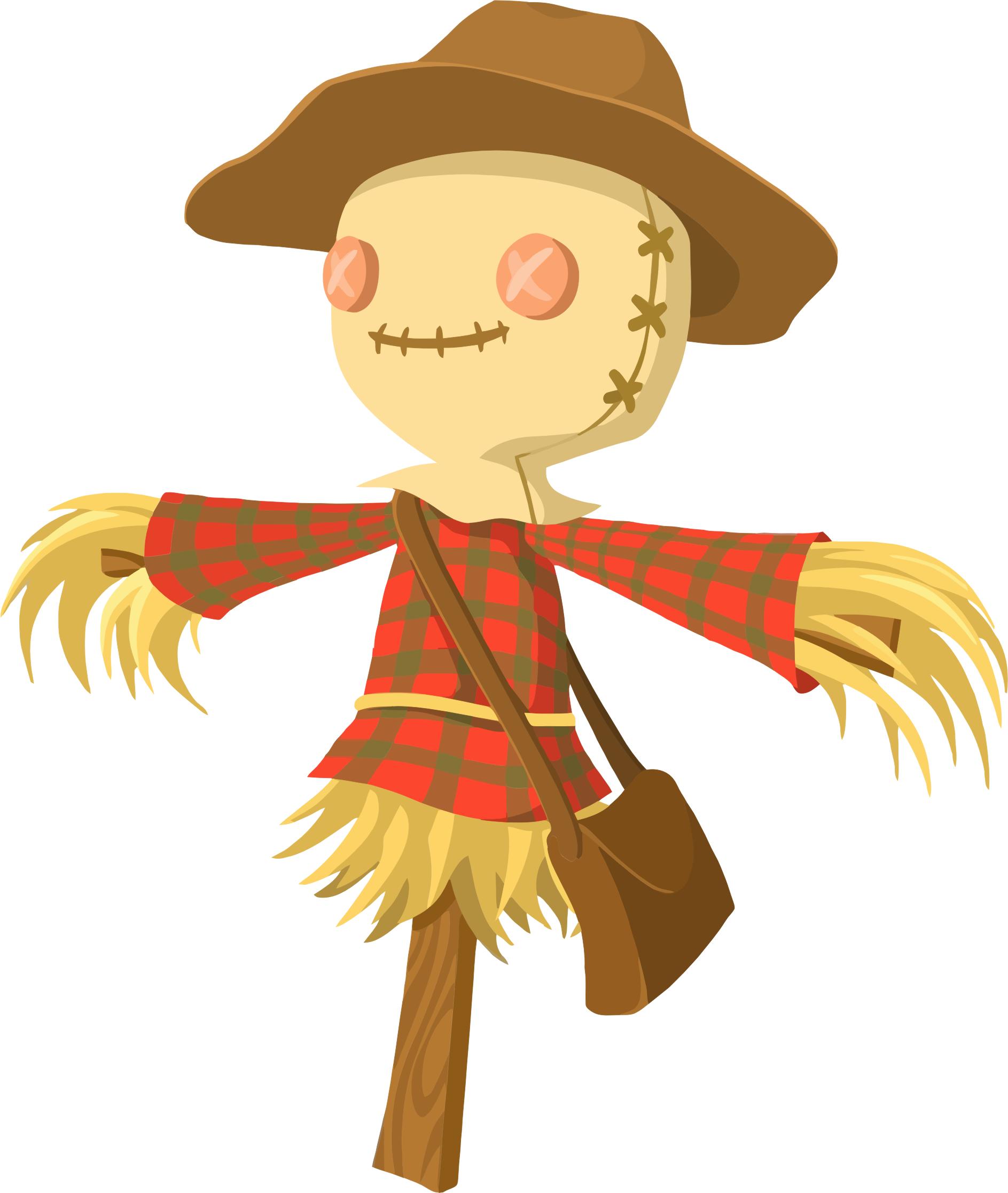 1887x2234 Cartoon Scarecrow Icons Png