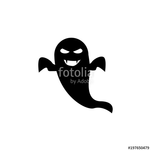 500x500 Ghost With Teeth Icon Element Of Scarecrow Icon Premium Quality