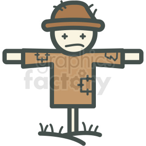 300x300 Scarecrow Vector Icon Clipart Royalty Free Gif, Png