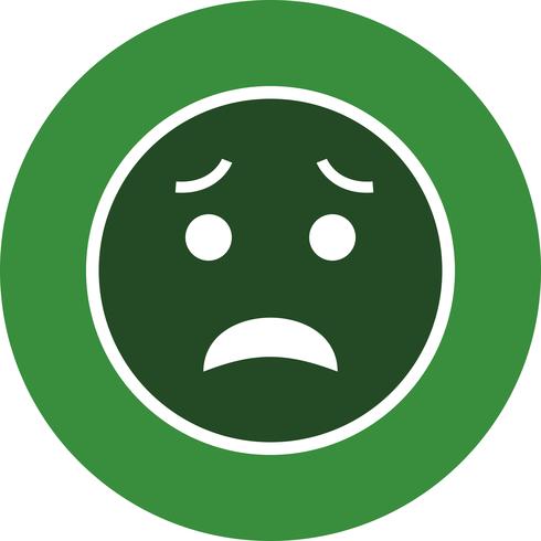 490x490 Scared Emoji Vector Icon