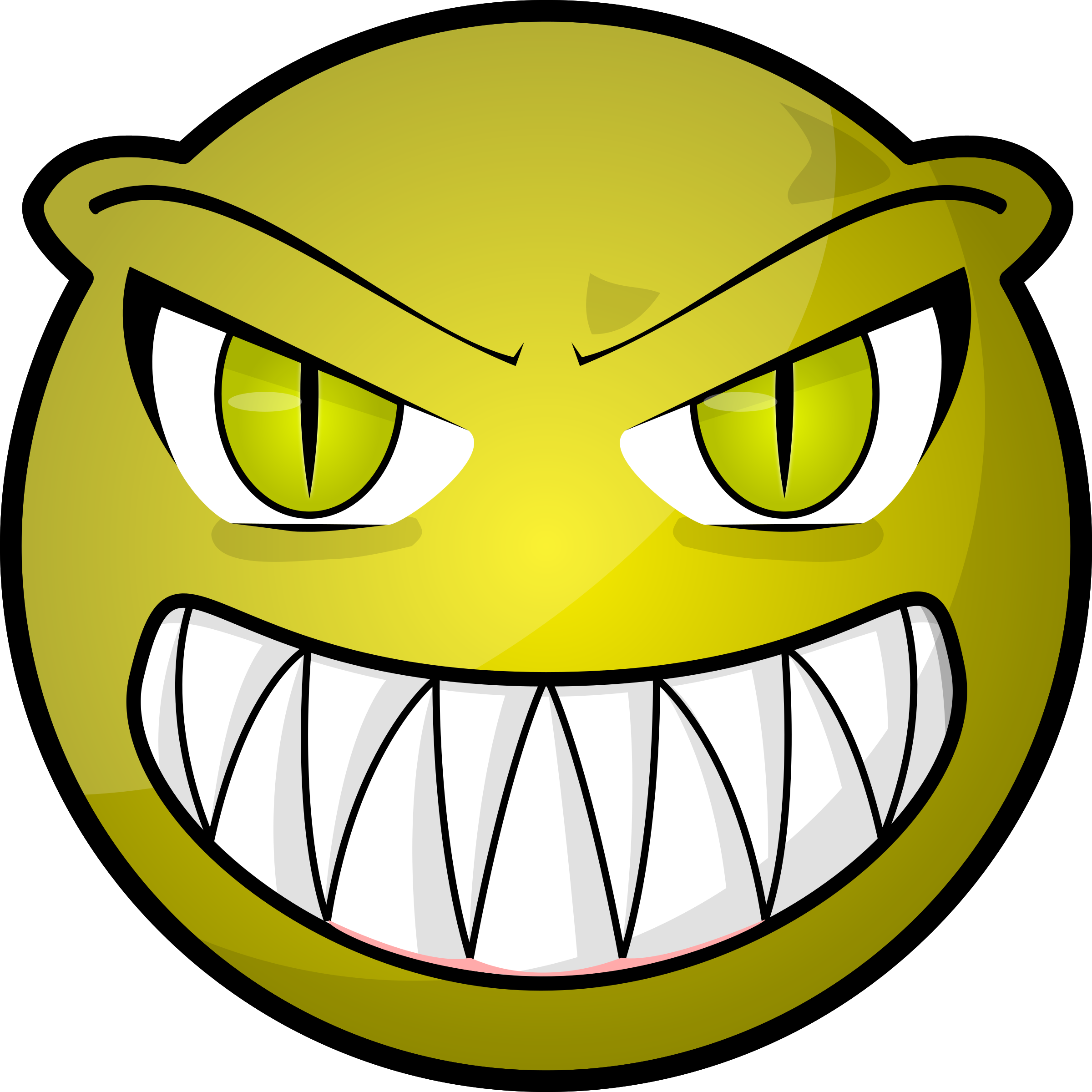 2400x2400 Scary Face Icons Png