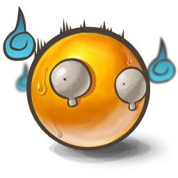 256x256 Scared Icon Yolks Iconset Bad Blood