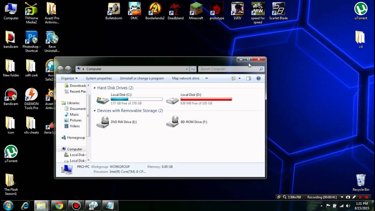 1280x720 Scarlet Blade White Screen Problem