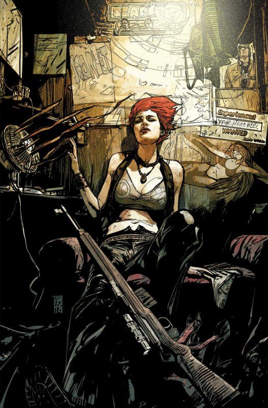 526x800 Scarlet, Icon Comics, Alex Maleev Dustfall Comic Art, Post