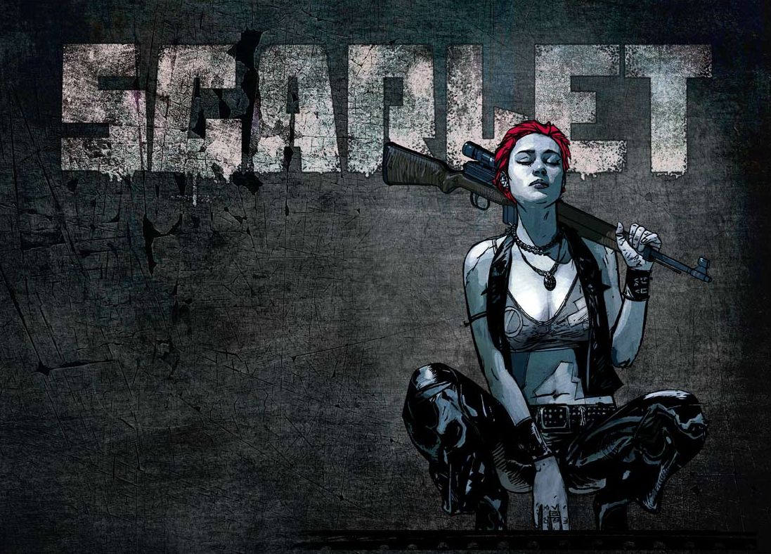 1097x788 Brian Michael Bendis Comic 'scarlet' Is Headed To Hbo