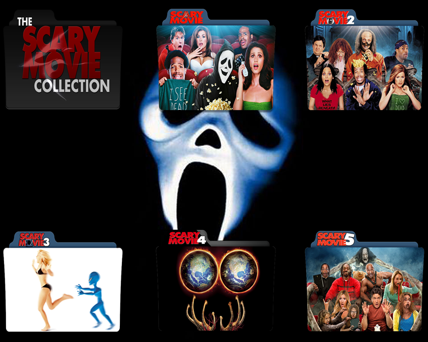 850x679 Scary Movie Folder Icon Pack