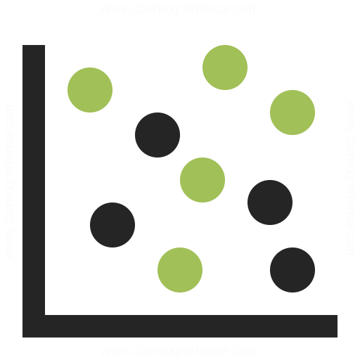512x512 Chart Dot Icon Iconexperience