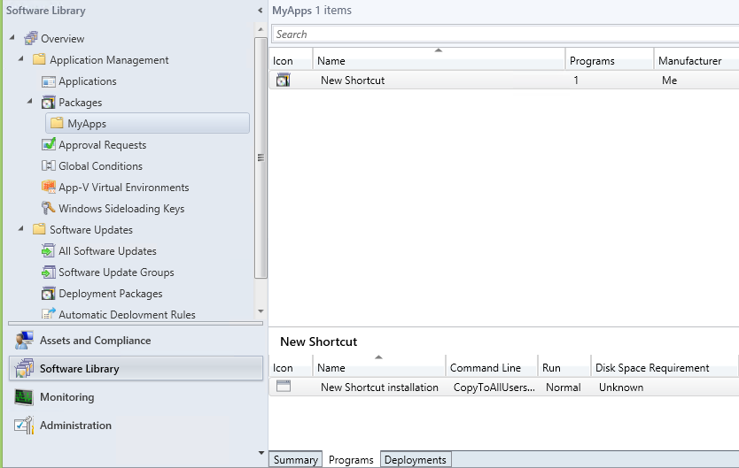 834x529 Deploy A Shortcut With Sccm System Center Me