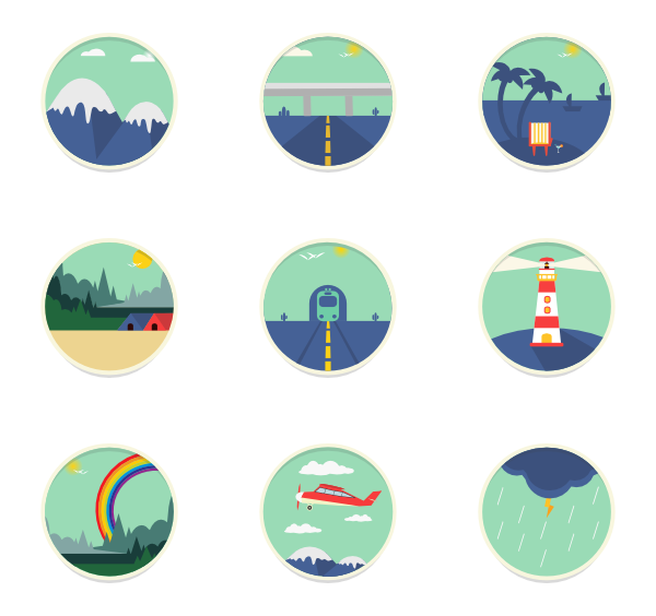 Scenery Free Icons 600x564 Scenery Free Icons