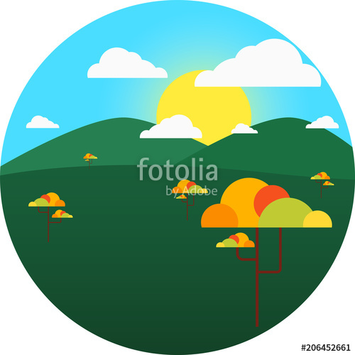Scenery Icon Landscape Stock Image And Royalty Free Vector 500x500 Scenery Icon Landscape Stock Image And Royalty Free Vector
