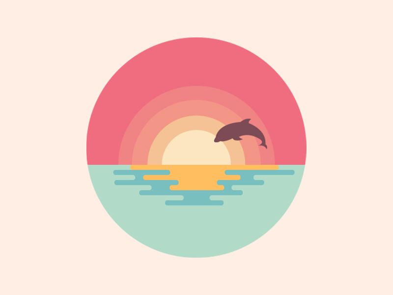 Scenery Icon Inspired Flat Design Illustration, Icon Design 800x600 Scenery Icon Inspired Flat Design Illustration, Icon Design