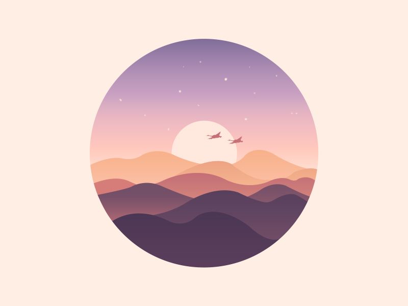 Scenery Icon Graphics Flat Design Illustration, Graphic Design 800x600 Scenery Icon Graphics Flat Design Illustration, Graphic Design